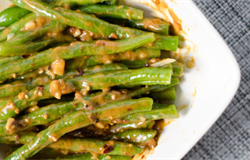 Green Bean Salad with Peanut Butter Dressing Recipe